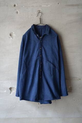 PROJECTbyH. / “REV” SLOUCHY CURVED LINE SHIRT