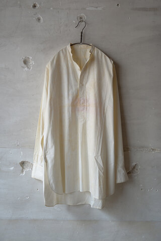 LILY1ST VINTAGE / 1920-1930’s British Stained Cotton Shirt (sold)