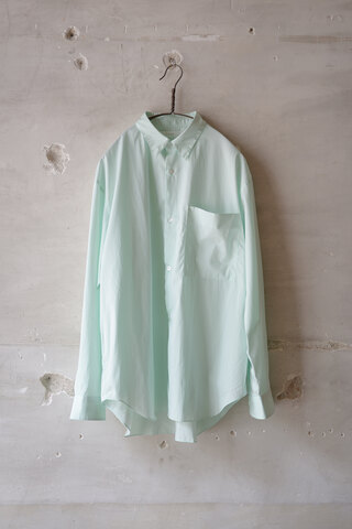 seya. セヤ / ETERNAL SHIRT_LIGHT JADE (HAND STITCH)