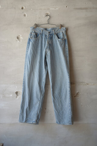COMOLI / デニム 5Pパンツ_BLEACH(sold)