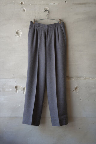 seya. セヤ / TRAVEL PANTS SMOKY HERRINGBONE (sold)