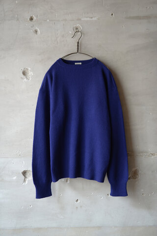 COMOLI / ラムズウール ガンジーネックニット(sold)