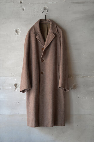 LILY1ST VINTAGE / 1930-40’s British Wool Tweed Balmacaan Coat by BURTON (sold)
