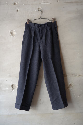 LILY1ST VINTAGE / 1940’s Dead Stock French Tweed Work Pants