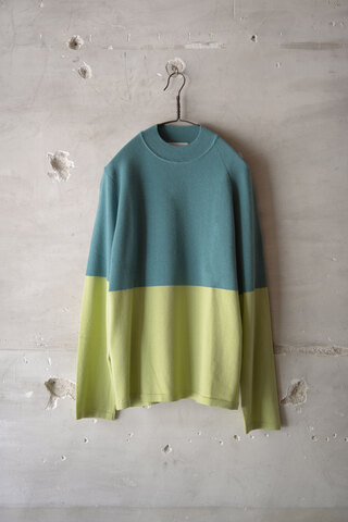 Nobuyuki Matsui / BICOLOUR PULLOVER