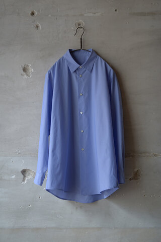 un/unbient アン / REGULAR COLLAR SHIRT_BLUE STRIPE (sold)