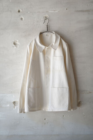 LILY1ST VINTAGE / 1960’s Dead Stock French Cotton Herringbone Work Coverall