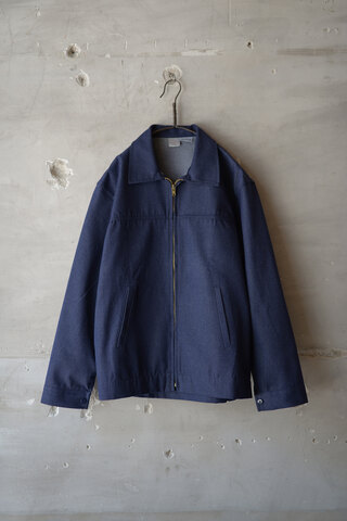 LILY1ST VINTAGE / 1970’s Dead Stock French Indigo Denim Blouson (sold)