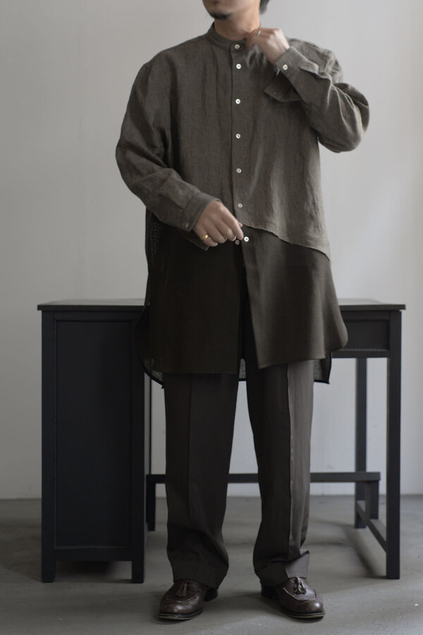 Omar Afridi オマール アフリディ / PRESSED TROUSERS | INSIDE