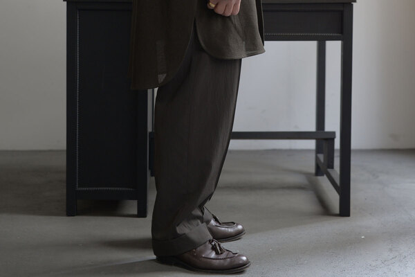 Omar Afridi 22ss PRESSED TROUSERS パンツ