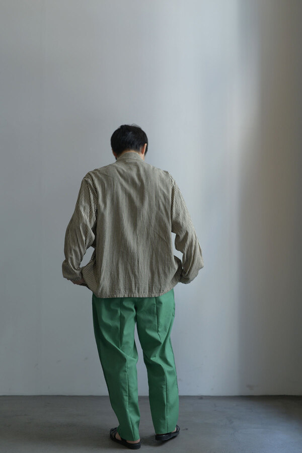 COMOLI / ストライプ ワークジャケット (sold) | INSIDE MY