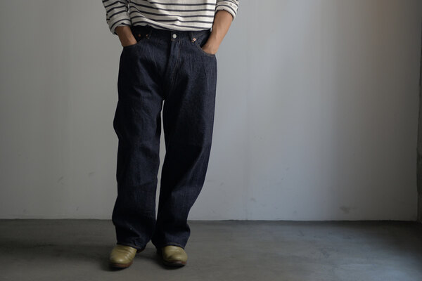 【希少・即完サイズ】COMOLI 5P denim サイズ2 NAVY