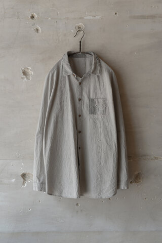 PROJECTbyH. プロジェクトバイエイチ / “RADIENT” STANDARD MINIMALIST SHIRT (sold)