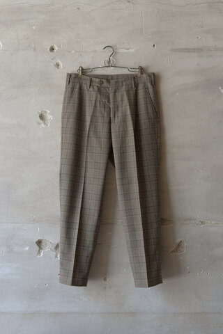 un/unbient アン / ONE TUCK TROUSERS