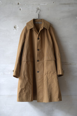 LILY1ST VINTAGE / 1940-50’s French Brown Duck Hunting Coat