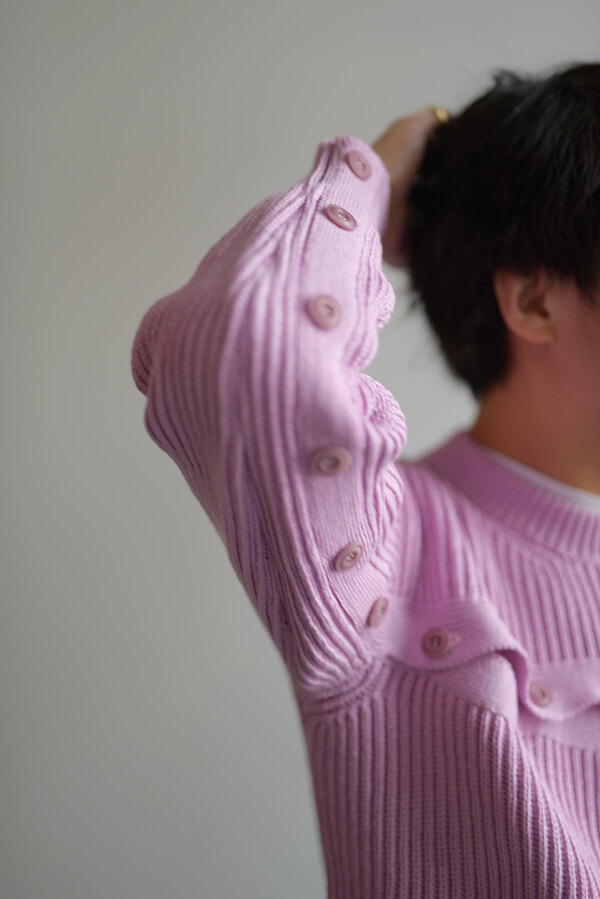 Omar Afridi オマール アフリディ / CREW-NECK IMMERSION KNIT ...