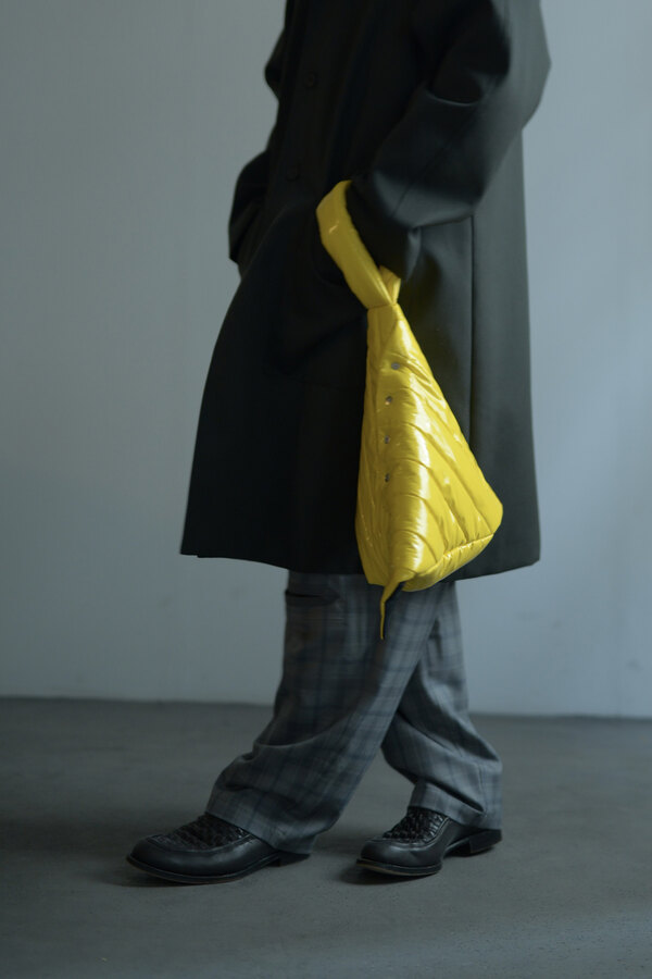 オマールアフリディ 22AW Distorted Hand Bag Yellow