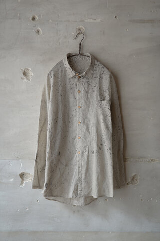 PROJECTbyH. / “POMPEII”PERSPECTIVE SHIRT(sold)