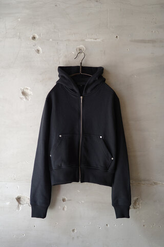 Omar Afridi / RIVETED ZIP HOODIE (sold)