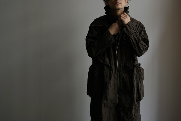 Omar Afridi / DET HOOD WIND PARKA | INSIDE MY GLASS DOORS