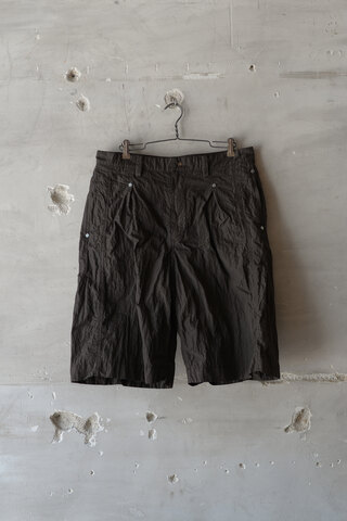 Omar Afridi オマール アフリディ / PANELLED WIDE SHORTS