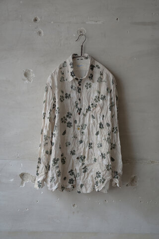 The crooked Tailor ザ クルーキット テーラー / NARROW COLLAR RELAX SHIRT (sold)