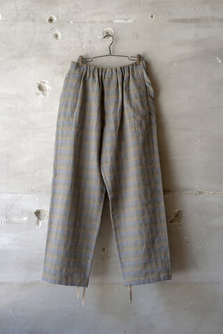 un/unbient / EASY TROUSERS_CHECK (sold)