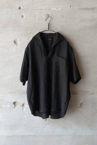 COMOLI / カナパ スキッパー半袖シャツ (sold)