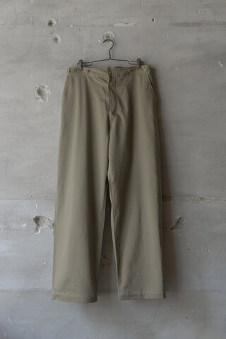 COMOLI コモリ / コットンチノ オーバーパンツ (sold)