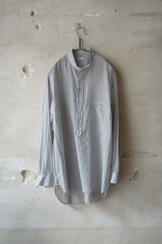 COMOLI / KHADIコットン プルオーバーシャツ (sold)
