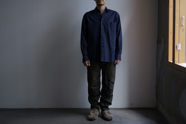 comoli denim shirt コモリ　デニムシャツ