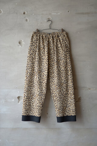 CLASS クラス / ULTRA SUEDE PANTS_LEOPARD (sold)