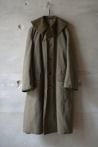 LILY1ST VINTAGE / 1930-40’s British Royal Army Canvas Coat by LRDG (sold)