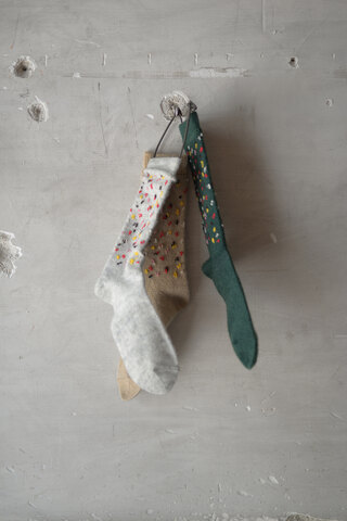 Kota Gushiken コウタ グシケン / DOODLE MOHAIR SOCKS