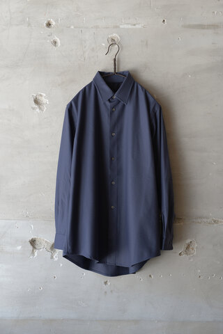 un/unbient アン / REGULAR COLLAR SHIRT_FADE BLUE