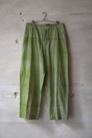 PERIOD FEATURES  / BLOCK PRINT PANTS  (sold)