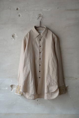 BLACKBIRD ブラックバード / REGULAR COLLAR SHIRT (sold)
