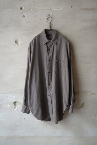 COMOLI コモリ / ヨリ杢 ワークシャツ (sold)