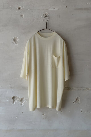 COMOLI コモリ / サマーウール 半袖Tシャツ (sold)