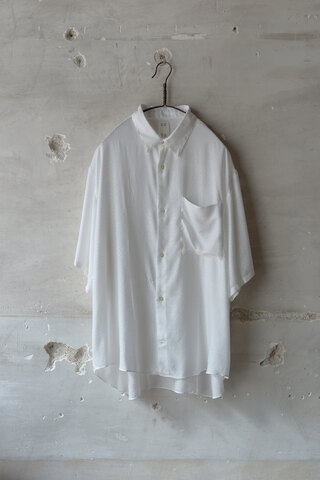 seya. セヤ / ETERNAL SUMMER SHIRT_MILK FABRIC (sold)