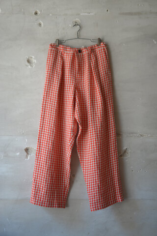written by リトゥンバイ / GINGHAM WORK PANTS