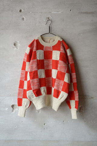 written by リトゥンバイ / SLUB GINGHAM KNIT