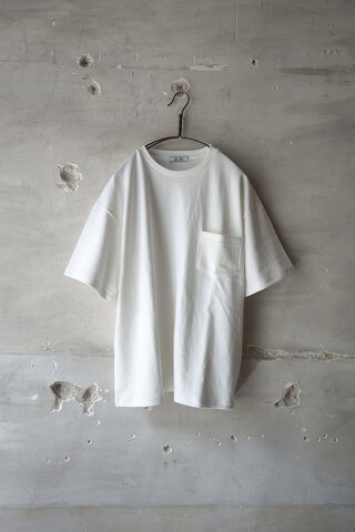 the bes / エイルスーピマスムース ポケット付きS/S (sold)