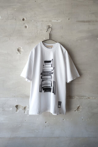 written by / BOOK TOWER T-SHIRTS / SOFT COLLAGE T-SHIRTS (sold)
