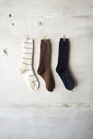 Kota Gushiken / CRUMPLED WOOL SOCKS