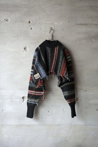 Kota Gushiken / JUMPER-ISH SCARF – JAMIESON’S x KOTA GUSHIKEN