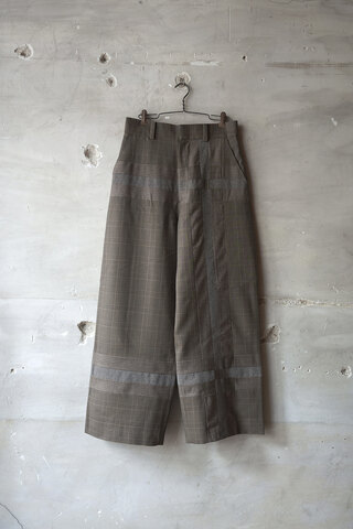 Spomenik / WIDE STRAIGHT PANTS 001