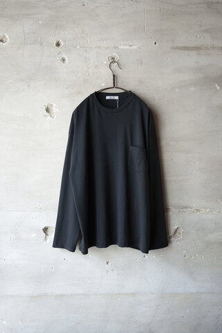 the bes / エイルスーピマ　ポケット付きL/S