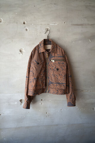 MULTI POKET ZIP BLOUSON_KIRIE