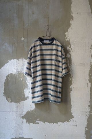the bes / マルチストライプ ポケットTee (sold)
